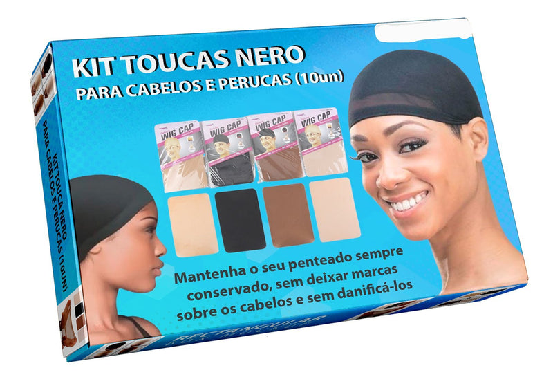 Kit Touca Nero para Cabelos e Perucas – Contém 10 Unidades