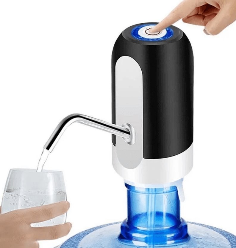 Bomba Elétrica para Galão de Água – Recarregável e Automática